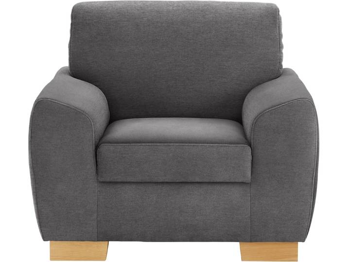 DOMO collection Sessel Incanto, kubische Formensprache, komfortabel, flache Armlehnen