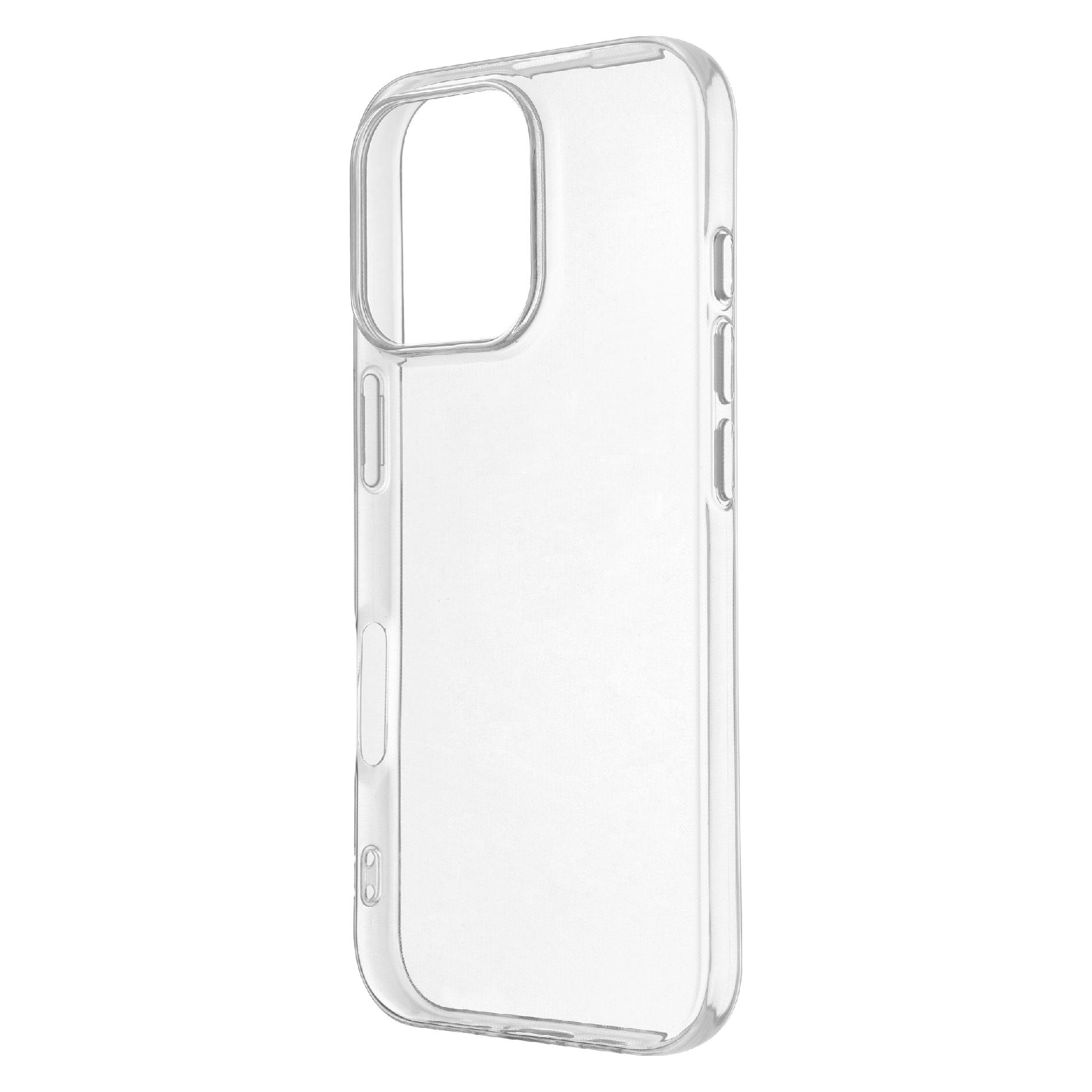 Wave iPhone 16 Pro Silikonhülle, transparent (Apple iPhone 16 Pro) (WAVE-SC-AP-IP16PR-TP)