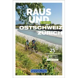 Kümmerly+Frey Raus und E-Biken Ostschweiz & Zürich - E-Bikeführer, Reisebücher von Maria Strobl