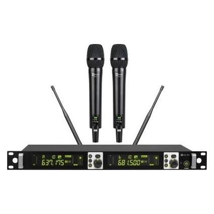 Avtek Drahtlosset mit WM 2H Handmikrofonen (1SVS64)