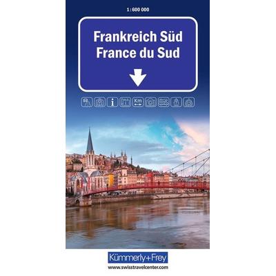 Kümmerly+Frey Strassenkarte Frankreich Süd 1:600.000, Sonstige von , Kümmerly+Frey, 978-3-259-30019-0