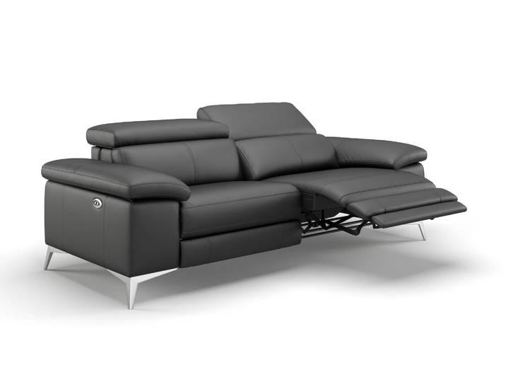 Ledercouch MILANO mit Relaxfunktion 3-Sitzer