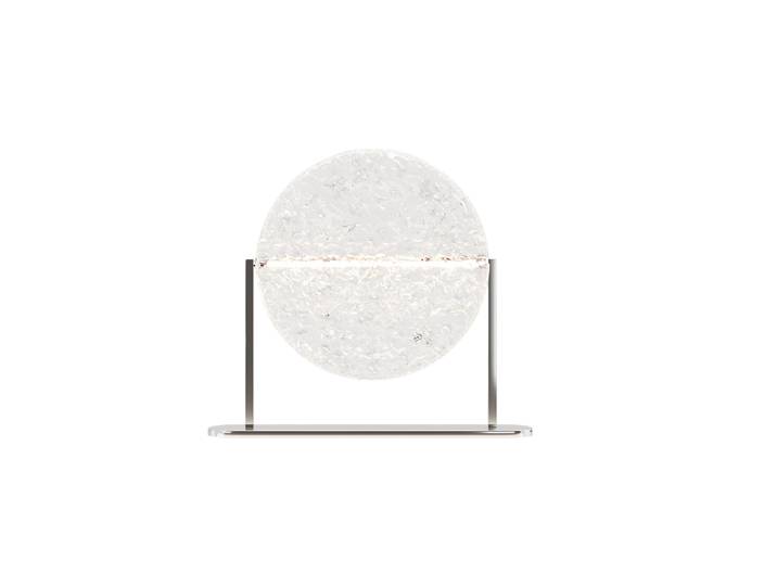 LED Design Tischlampe Mangata Chrom, Transparent Maytoni