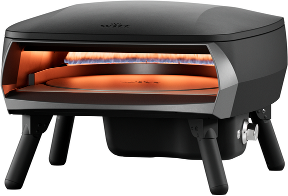 Witt Piccolo Rotante Nero - Forno a gas per pizza