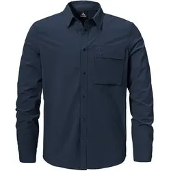 SCHÖFFEL Herren Hemd Shirt Style Dunajec MEN, Größe 52 in Blau Blau