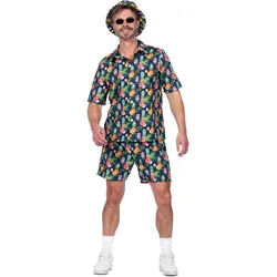 Metamorph Festival Outfit Tropical - Sommer Strand Kostüm (L)