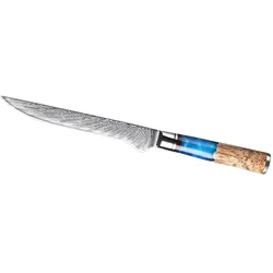 Muxel Filetiermesser Ausbeinmesser Extrem Scharf Stechmesser Unikater Holzgriff Messer