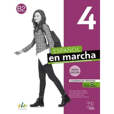 Español en marcha 4 – Nueva edición, Set von Celia Díaz,Pablo Llamas,Aida Rodriguez, Hueber, 978-3-19-574503-1