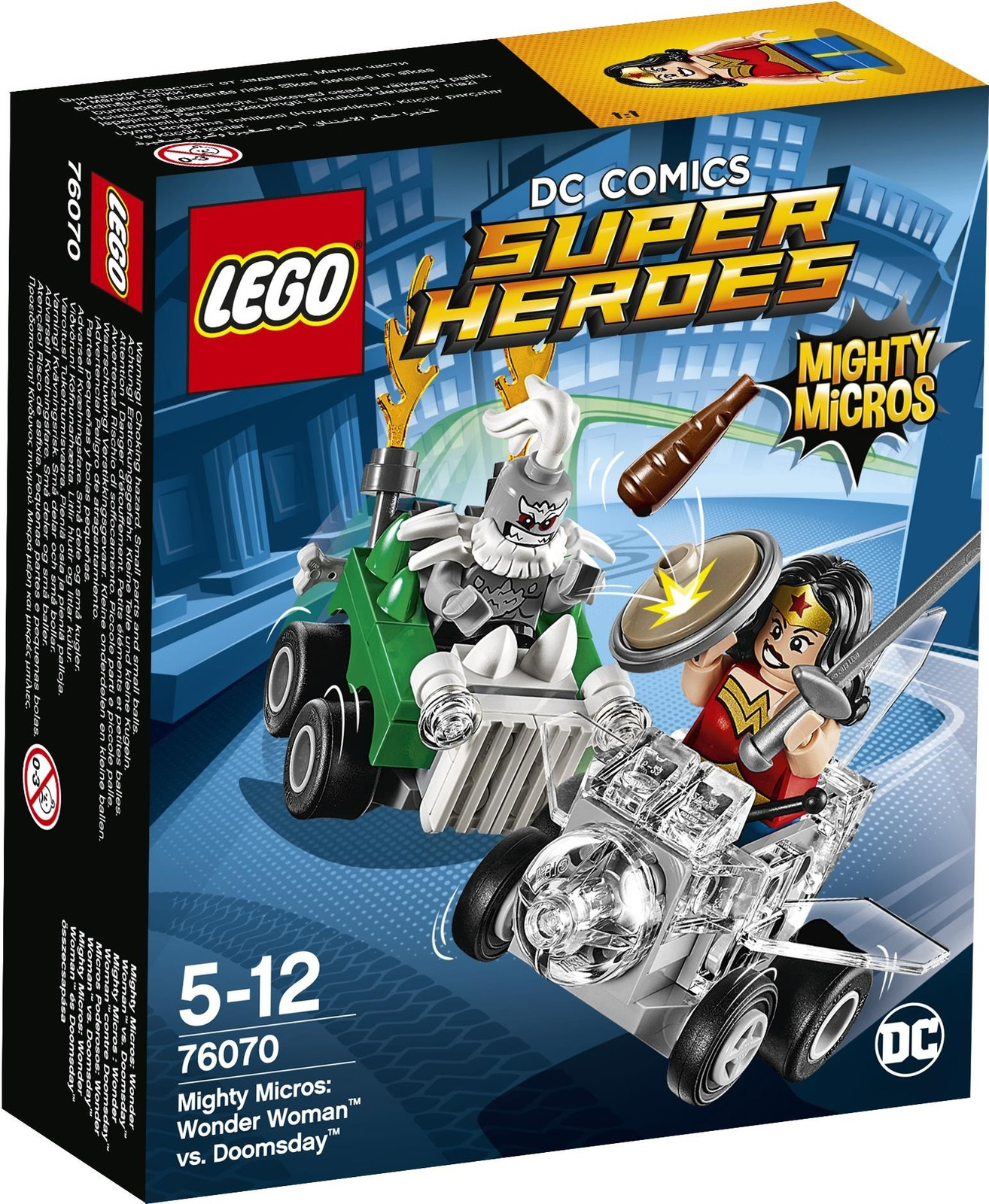 LEGO DC Universe Super Heroes Mighty Micros Wonder Woman vs. Doomsday 76070