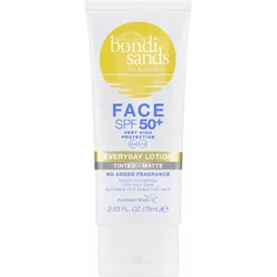 bondi sands Fragrance Free Everyday Matte Tinted Face Lotion SPF 50+