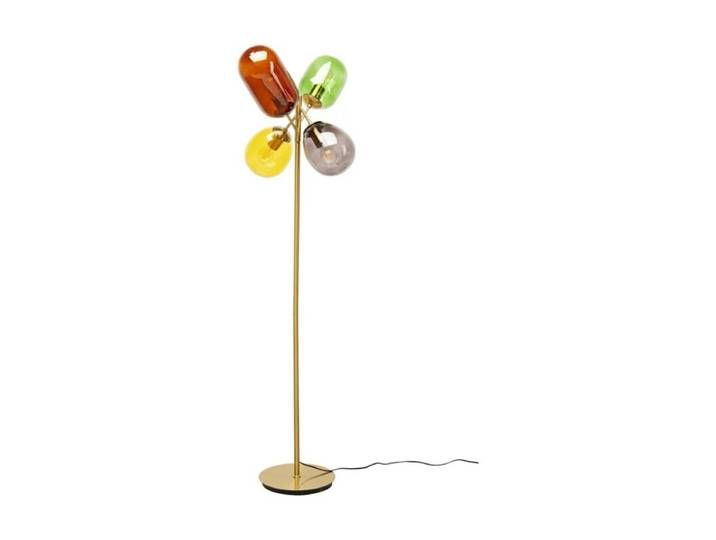 Kare Stehleuchte Balloon Dance, aus buntem Glas, Ballondesign Ju