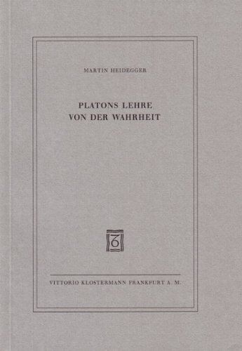 Martin Heidegger - Platons Lehre von der Wahrheit - Preis vom 13.10.2026 11:25:28 h