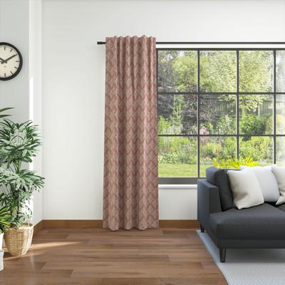 Vorhang NEUTEX FOR YOU "Como" Gr. 1, rot (ziegel), B:146cm H:245cm, Polyester, Gardinen, moderne Klassik