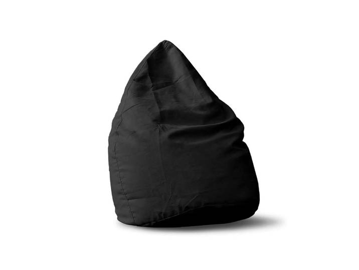 Sitzsack LUMALAND Lumaland Sitzsack In-& Outdoor 120 l , schwarz, B:45cm H:80cm T:45cm, 100% Polyester, Sitzsäcke, Sitzsack