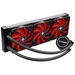 Xilence Performance A+ XC978 Computerkühlsystem Prozessor All-in-One-Flüssigkeitskühler 12 cm Schwarz, Rot 1 Stück(e)