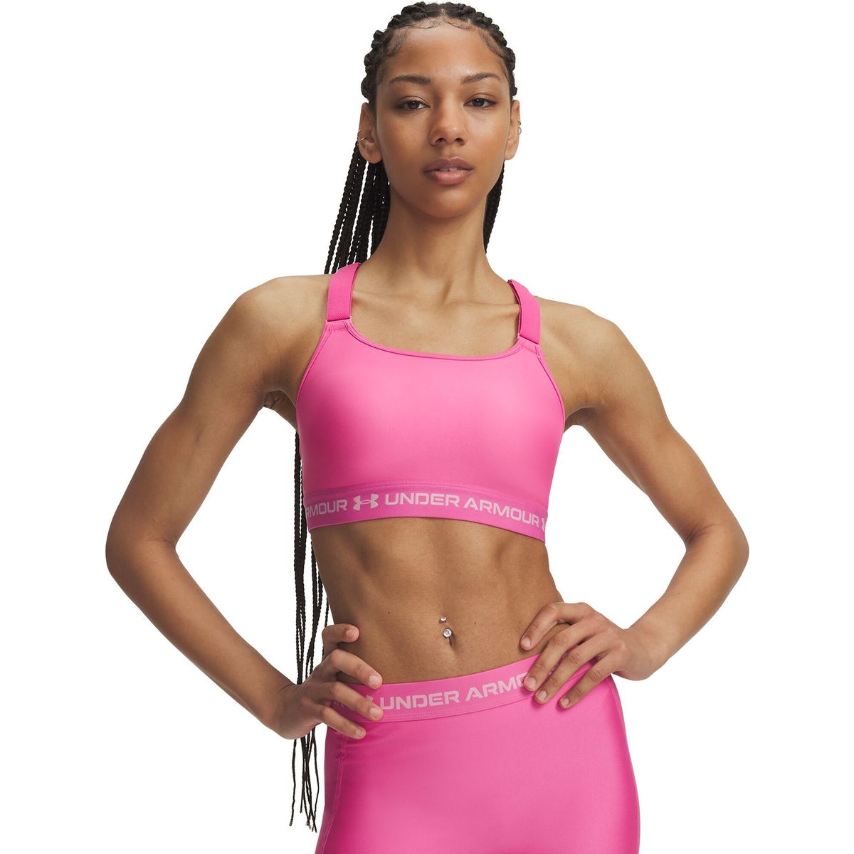 Under Armour Heatgear High pink prime pink (637) S 6011152-637-SM