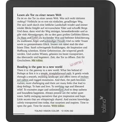 tolino vision color - Schwarz / eReader & Zubehör