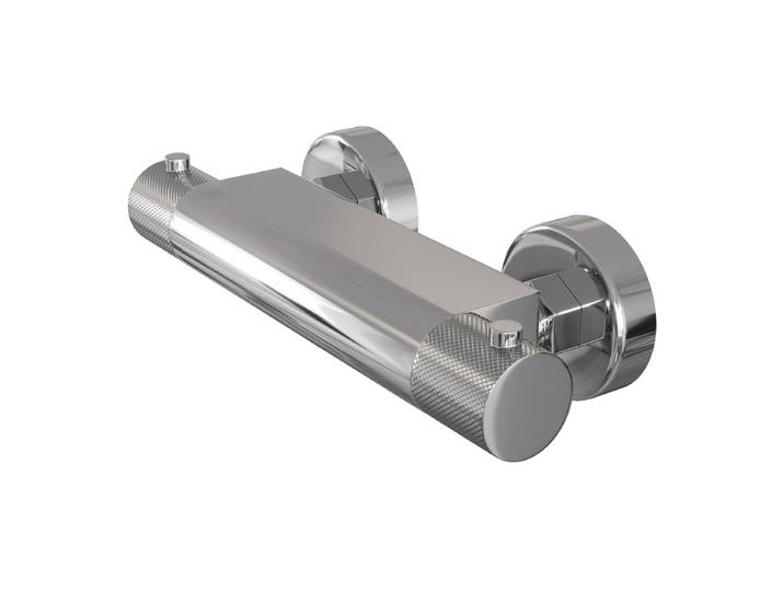 Brauer Chrome Carving - Opbouw Douche Thermostaatkraan - Chroom