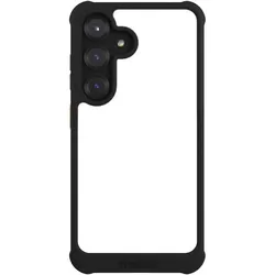 Nivocase Hülle für Samsung Galaxy S25 Stossfeste Handyhülle NIVOmax Case Schwarz Farbe einfarbig weiss (Samsung Galaxy S25), Smartphone Hülle, Weiss, Schwarz