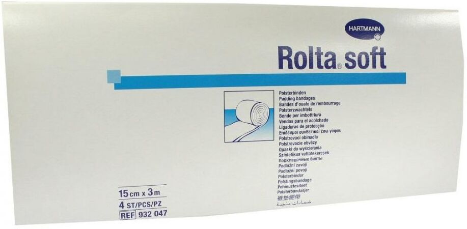 Rolta soft Synth.-wattebinde 15 cmx3 m