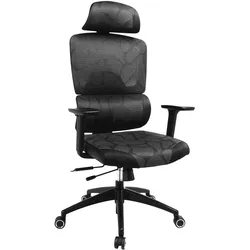 Sandberg ErgoFusion Gaming Chair Pro, Gaming Stuhl, Schwarz, Grau