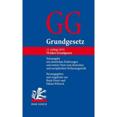 Grundgesetz, Taschenbuch von , Mohr Siebeck, 978-3-16-158182-3