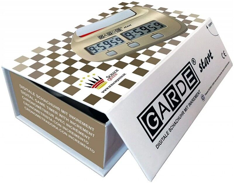 Euro Schach international Pendule échecs numérique - GARDE Start timer