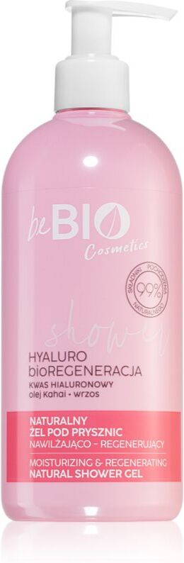 beBIO Hyaluro bioRegeneration feuchtigkeitsspendendes Duschgel 350 ml