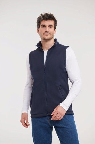 Gilet Smart Softshell Uomo , interno micropile, Regular Personalizzate o neutre Russell