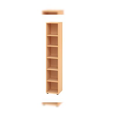 Hammerbacher-Regal schmal 6OH 964RE Buche-V964RE/6