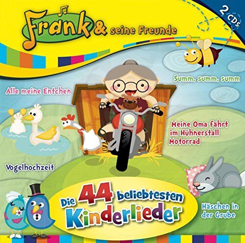 Frank und seine Freunde - Die 44 Beliebtesten Kinderlieder - Preis vom 14.10.2026 23:07:16 h