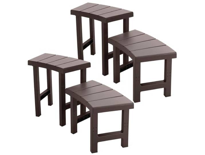 Intex 28515 Spa Bench Set, 2 Medium and 2 Tall Benches