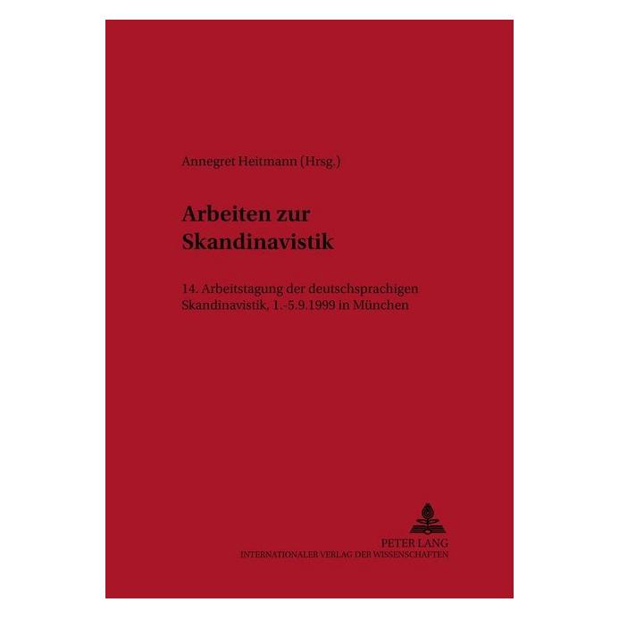 Peter Lang Arbeiten zur Skandinavistik (Deutsch, Softcover, Annegret Heitmann) (56029388)