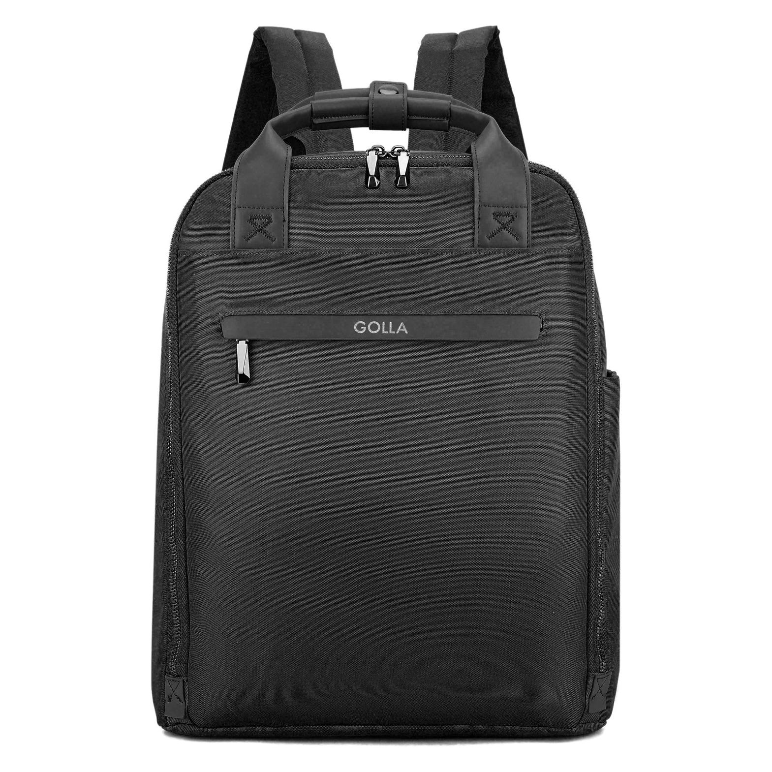 Golla Set aus Rucksack und Laptop-Sleeve 13 Zoll, Black (76462)