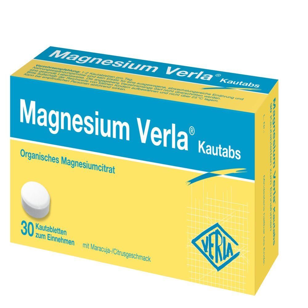 Magnesium Verla Kautabs 30 St Kautabletten