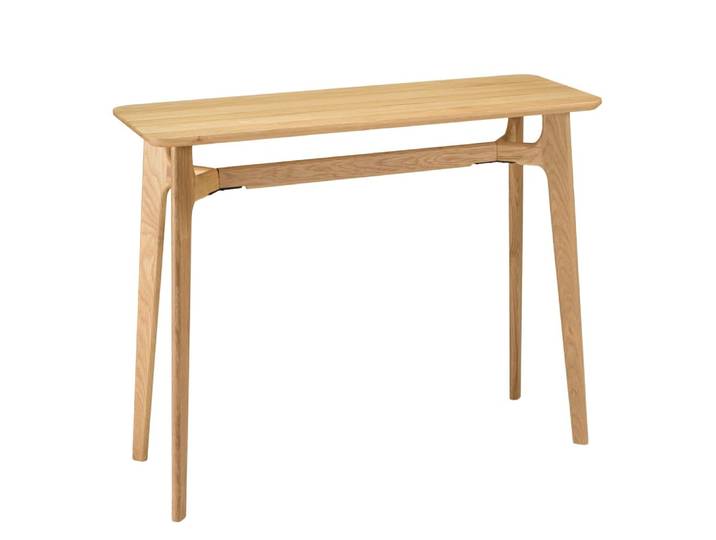 Console 100x35cm en chêne massif