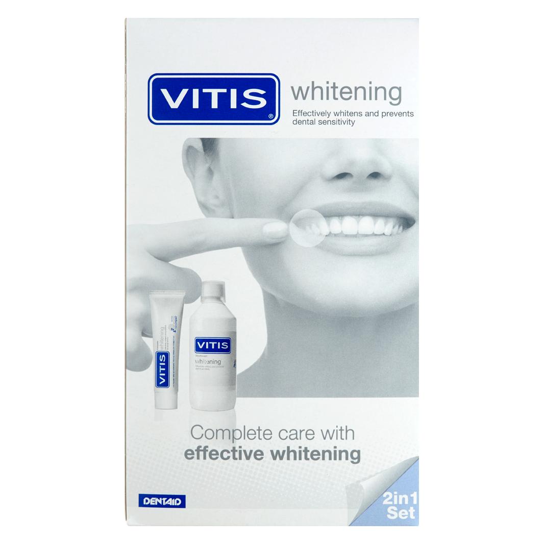 Vitis Whitening 2 in 1 Set (Bleaching Kit) (32370)