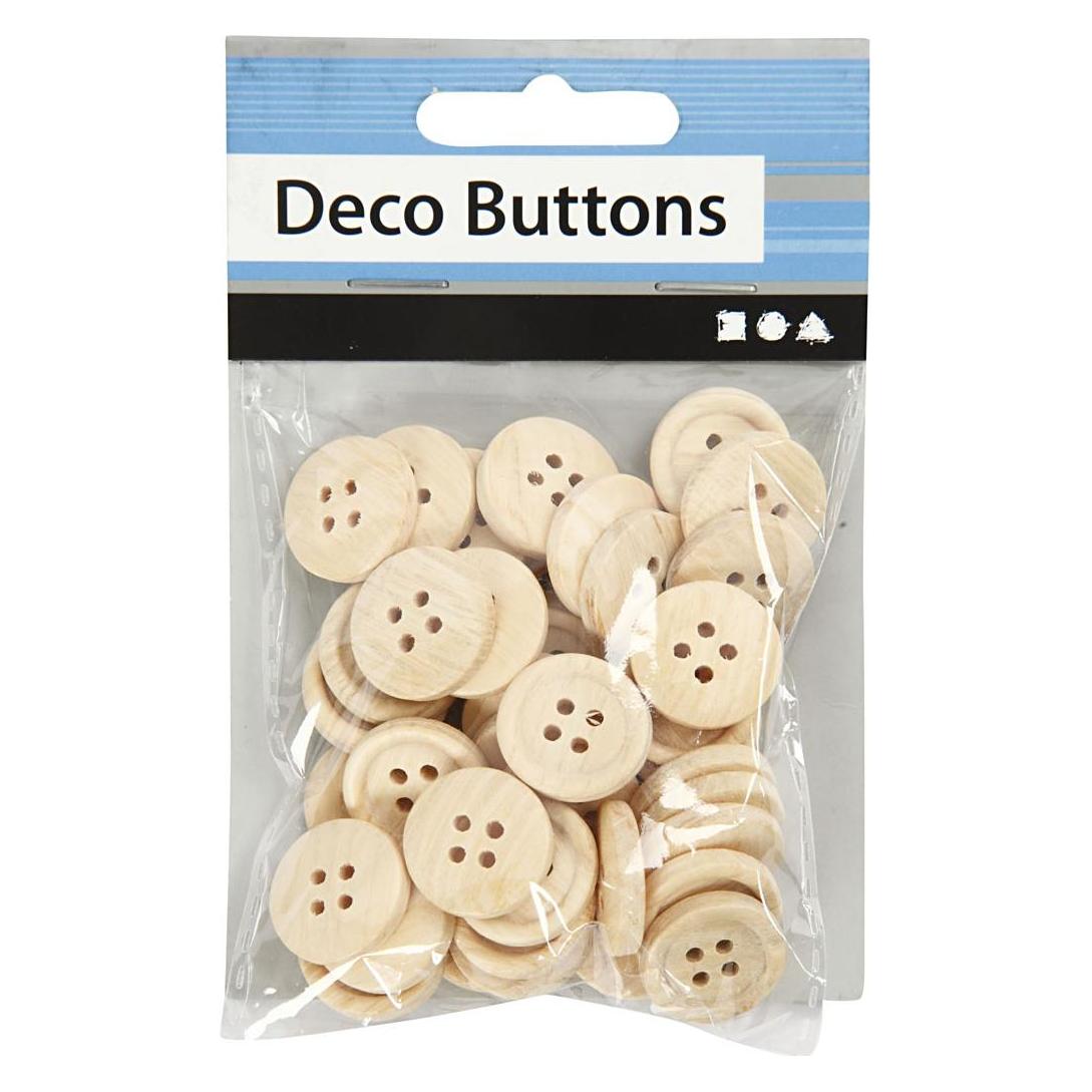 Creativ Company Wooden Buttons (5707167451106)