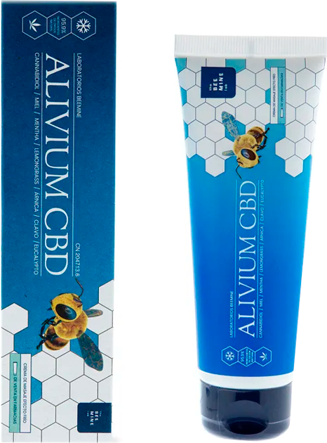 The Beemine Lab Alivium Creme CBD Efeito Frio 75ml