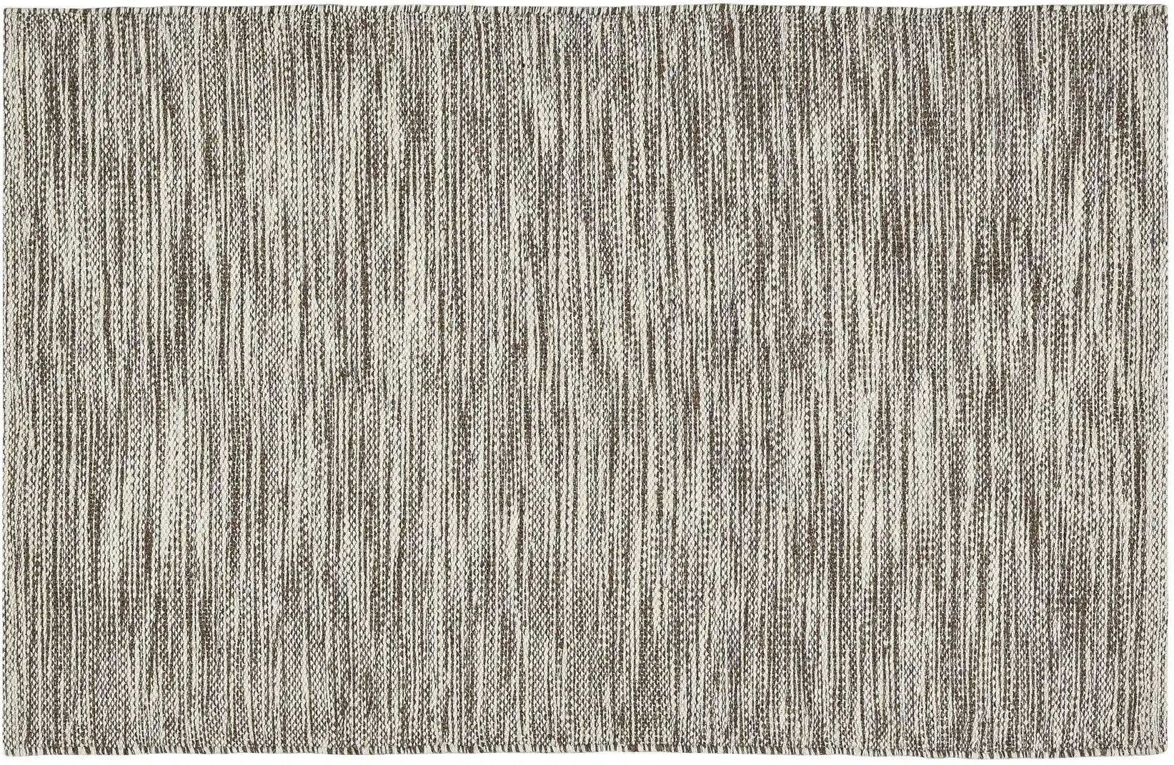 Höffner Handweb-Teppich  Davao ¦ braun ¦ Baumwolle,Wolle ¦ Maße (cm): B: 60