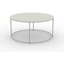 Daisy Outdoor Beistelltisch verzinkt Ø 90 cm schlamm