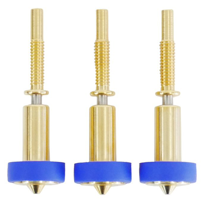 E3D RapidChange Revo Nozzle Assembly High Flow 0.6mm - 3-Pack RC-NOZZLE-HF-0600-3PK