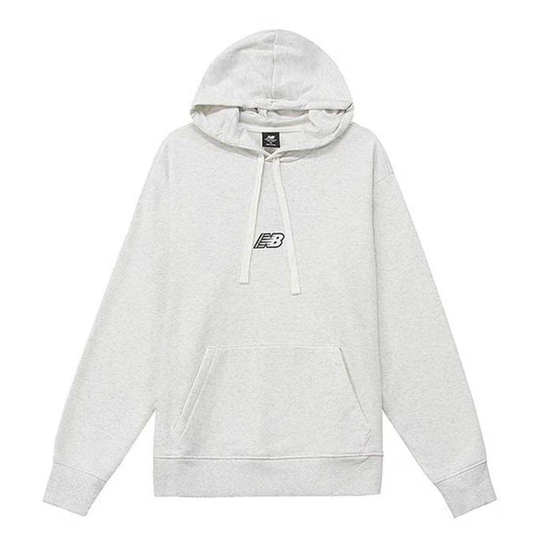 New Balance NB Essentials Heren Heather Grey Hoodie