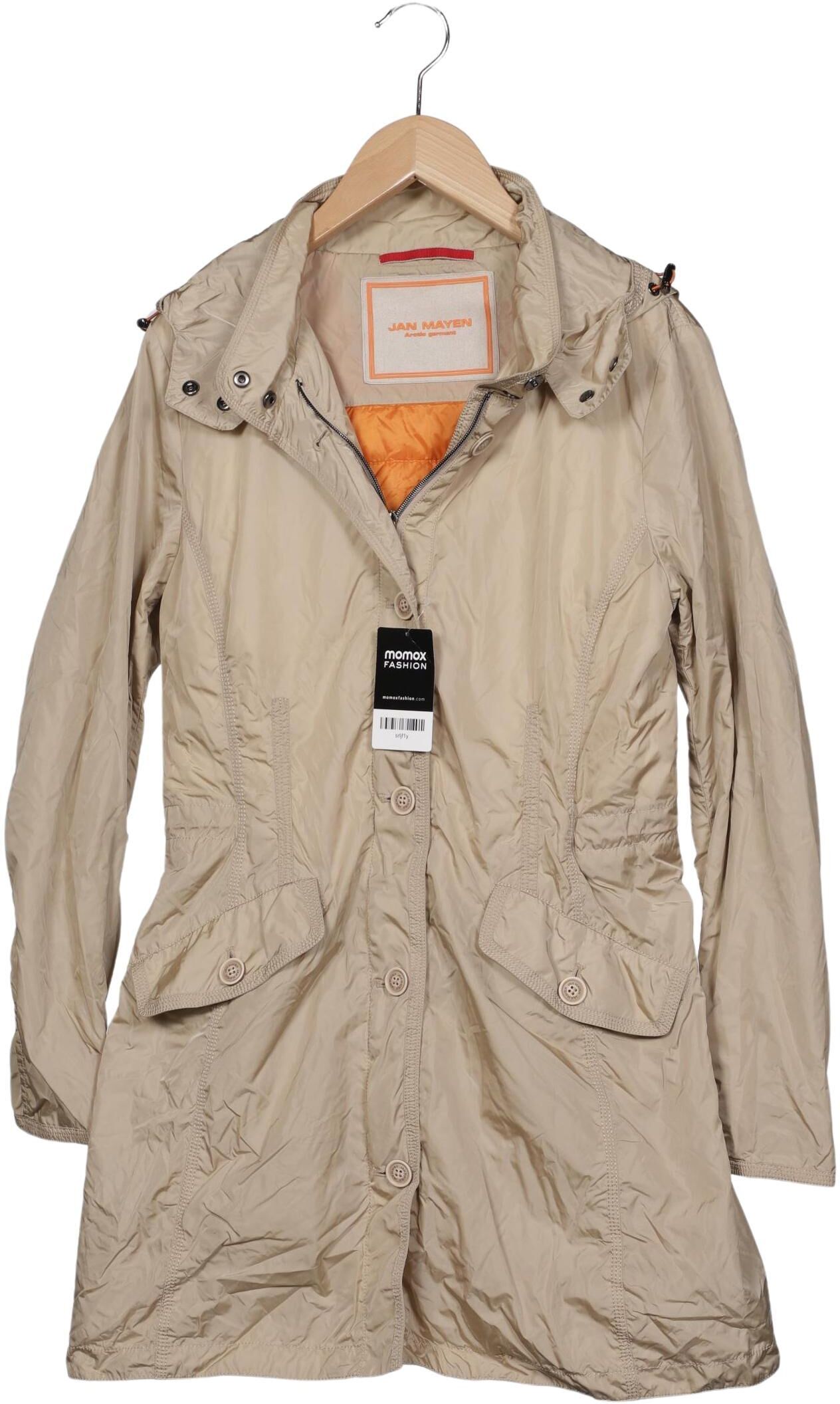 Jan Mayen Damen Mantel, Beige, Gr. EU 36 (IT 42), Synthetik - Second Hand