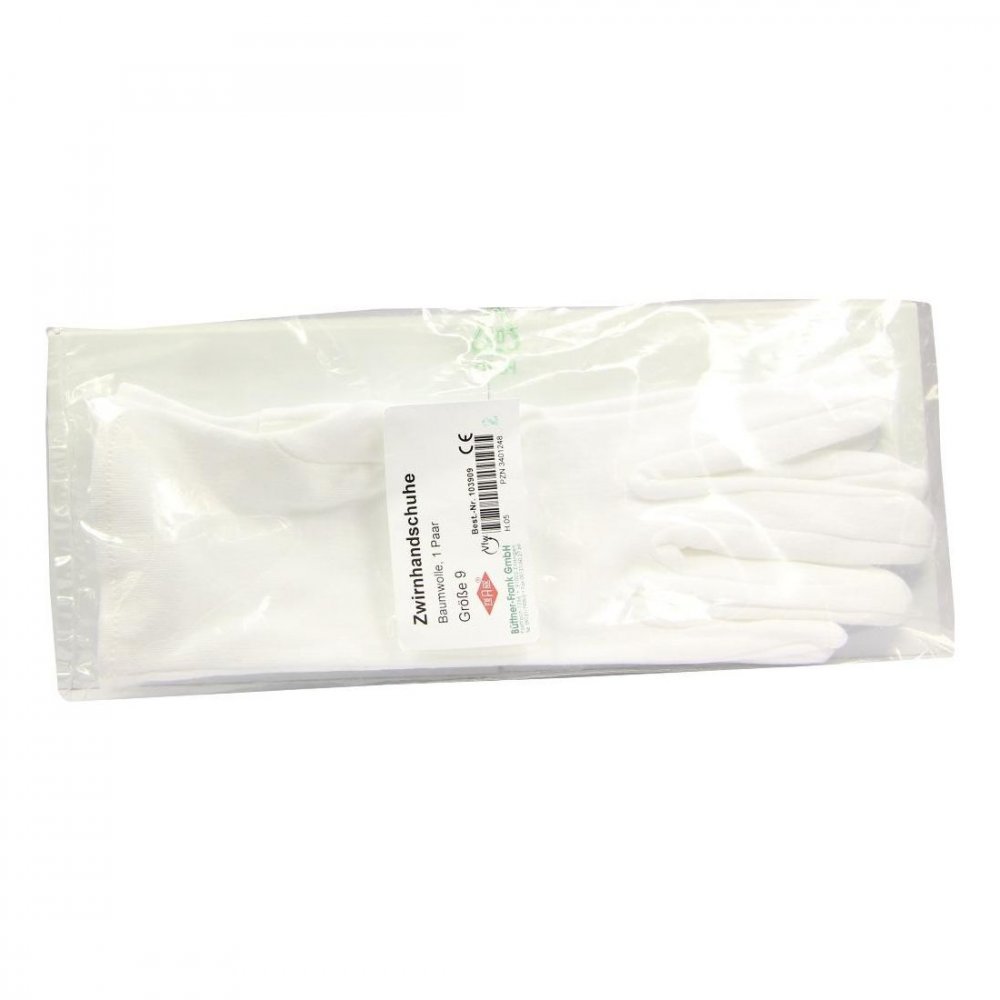Büttner-Frank GmbH Handschuhe Op Baumwolle Größe 9 03401248