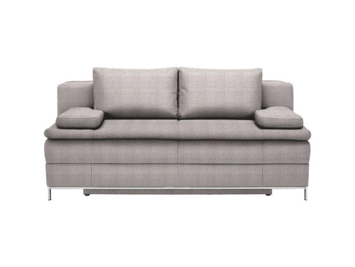 Novel Boxspringsofa Centa, Natur, Metall, Uni, 2-Sitzer, Füllung: Schaumstoff, 200x93x93 cm, Stoffauswahl, Wohnzimmer, Sofas & Couches, Schlafsofas, Schlafsofas mit Bettkasten