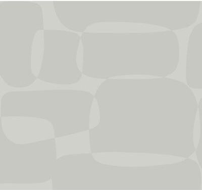 York Wallcoverings Nikki Chu Block Grey Wallpaper
