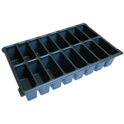 Sortimo Kleinteileeinsatz Sortimentseinlage mit 16 Mulden für XL-Boxx