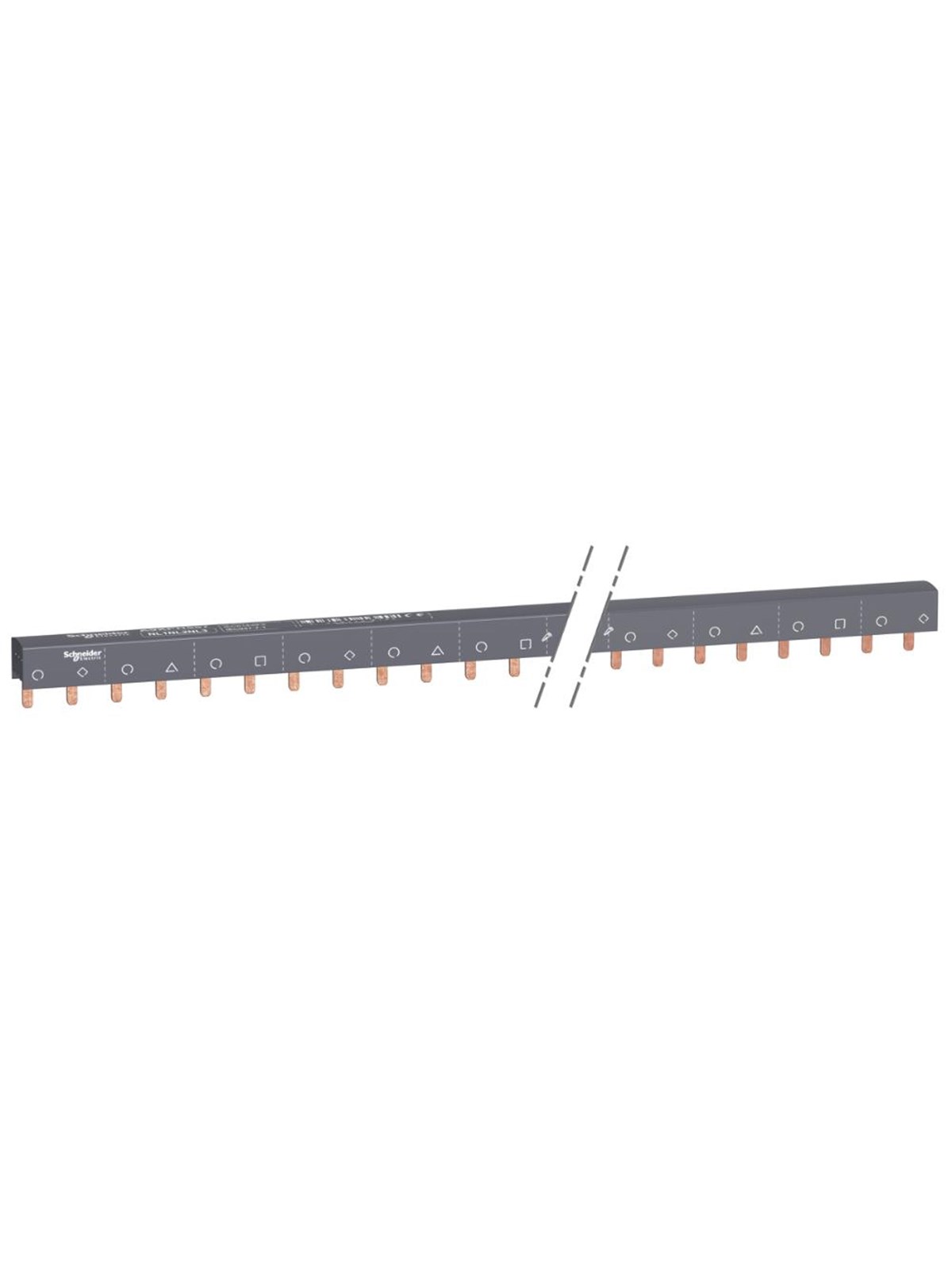 Schneider Electric Comb busbar 4p repart. 100a 24mod.