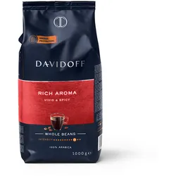 Tchibo - Davidoff Café Rich Aroma - 1 kg Ganze Bohne - Intensität: 10/12